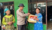 Polres Probolinggo Salurkan Bantuan Sosial Warga Terdampak Banjir