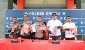 Polres Gresik Beri Tindakan Tegas Terukur Tiga Anggota Gangster