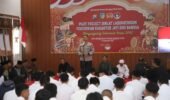 Kapolres Kediri Beri Motivasi Peserta Binlat Karakter Jati Diri Bangsa