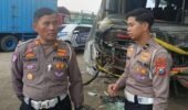 Polres Kediri Kota Intensifkan Patroli Khusus Pantau Bus Ugal – ugalan