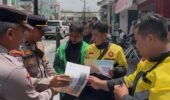 Satbinmas Polres Kediri Kota Sosialisasikan Program Polisi Penolong di Mall, Stasiun, dan Pasar Tradisional