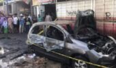 Mobil Honda Brio Terbakar di Padang, Empat Jeriken BBM Ditemukan di Dalam Kendaraan