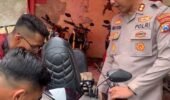 Polrestabes Surabaya Berbagi Alarm Motor Gratis Cegah Curanmor dari Hulu