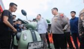 Sesi 1 Bazar Ranmor Polrestabes Surabaya, 52 Motor Hasil Ungkap Curanmor Telah Kembali ke Pemilik