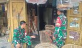 Babinsa Lakukan Pengecekan dan Pendampingan UMKM Sebagai Bentuk Dukungan