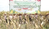 Polres Kediri Ikuti Zoom Meeting Panen Raya Jagung Serentak Dukung Swasembada Pangan