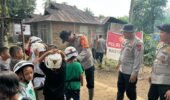 Trauma Healing Polri Hadirkan Flying Fox untuk Kembalikan Senyum Anak-Anak Terdampak Bencana di Kayu Pasak
