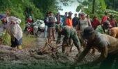 Banjir Bandang dan Longsor Terjang Keling, Desa Tempur Jepara Terisolasi Total