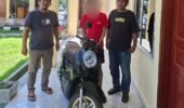 Sat Reskrim Polres Simalungun Berhasil Ringkus Pencuri Sepeda Motor, Pelaku Gasak Motor Teman Sendiri