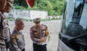 Operasi Keselamatan Semeru 2026 Polres Jember Ramp Check dan Periksa Kesehatan Awak Bus