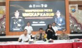 Polresta Sidoarjo Amankan Tiga Tersangka Penipuan Gondol Motor Modus Minta Tolong
