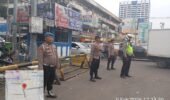 Polsek Metro Tamansari Gelar Ploting Sore, Antisipasi Macet dan Kejahatan Jalanan