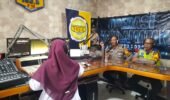 Gandeng Media Polres Pelabuhan Tanjungperak Ajak Warga Jadi Pelopor Tertib Lalu Lintas