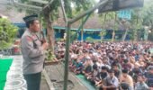 Satbinmas Polres Pasuruan Gelar Istighotsyah dan Penyuluhan Harkamtibmas di SMPN 2 Beji