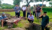 Peletakan Batu Pertama Gedung KDKMP Desa Toyoresmi Kecamatan Ngasem