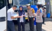 Ops Keselamatan Semeru 2026 Polresta Malang Kota Gelar Ramp Check Bus dan Angkot