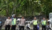 Pastikan Keamanan Pengunjung, Wakapolres Kediri Kota Sidak Pengamanan Wisata Pagora dan Selomangkleng