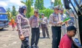 Operasi Keselamatan Semeru 2026 Ditlantas Polda Jatim Gelar Ramp Chek Angkutan Umum