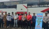 Ops Keselamatan Semeru 2026, Satlantas Polres Kediri Kota Periksa Kondisi Bus