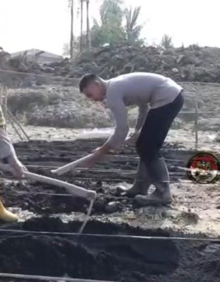 Taruna Akpol Pulihkan Ketahanan Pangan dan UMKM Warga Aceh Tamiang Lewat Pekarangan Pangan Lestari