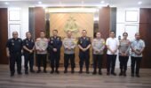 KAPOLDA KEPRI TERIMA KUNJUNGAN BEA CUKAI BATAM GUNA PERKUAT HADAPI ANCAMAN KEJAHATAN LINTAS BATAS