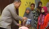 Polri Peduli : Polres Bondowoso Salurkan Bantuan dan Kunjungi Panti Jompo