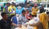 Operasi Keselamatan Semeru, Polres Malang Gelar Ramp Check dan Tes Urine Awak Bus