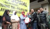 Social Riding TNI–Polri dan DBK Kediri Raya Diisi Bakti Sosial di Ringinrejo