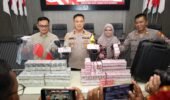Polres Trenggalek Amankan 2 Tersangka Penipuan Modus Pencairan Dana Rp150 juta