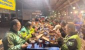 Polres Blitar Kota Gelar Sahur Bersama Komunitas Ojol
