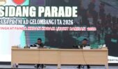 Kasdam I/BB Pimpin Sidang Parade Penerimaan Caba PK TNI AD Gelombang I TA 2026