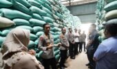 Kapolres Ponorogo Pastikan Keamanan dan Ketersediaan Pangan di Gudang Bulog Cukup