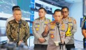Tinjau Jasa Marga Command Center, Kapolri Pastikan Penanganan Arus Balik Berjalan Lancar dan Aman