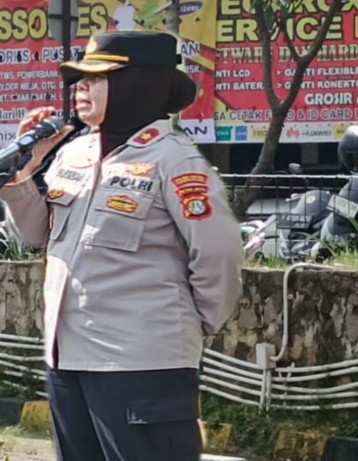 Apel Gelar Pasukan Pengamanan Malam Takbir Hari Raya Idul Fitri 1447 H / 2026 di Wilkum Polsek Ciledug