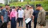 Dorong Peningkatan Infrastruktur Jalan,Bupati Pesawaran Dampingi Gubernur Tinjau Ruas Jalan Provinsi