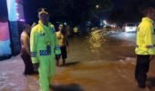 Banjir Melanda 4 Kecamatan Pasuruan, Polres Turunkan Tim Siaga; Kini Tersisa Genangan di Winongan dan Beji
