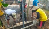 Babinsa Kelurahan Turi Aktif Renovasi MCK Warga, Tingkatkan Sanitasi Dan Kualitas Hidup