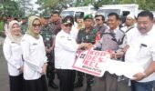 Penyerahan Simbolis dan Pelepasan Kendaraan Truk KDKMP di Wilayah Blitar Raya