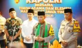 Kapolri Safari Ramadan di Polda Jatim, Ajak Masyarakat Bersatu Dukung Program Strategis Pemerintah