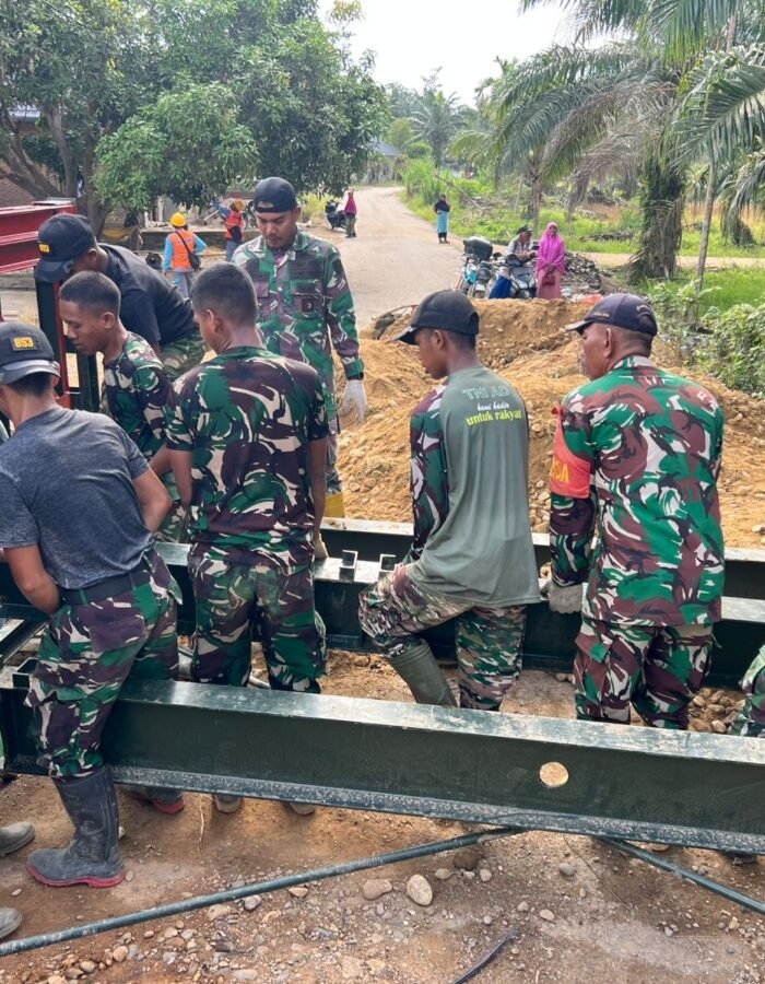 Progres Jembatan Bailey Kodam IM Capai 53,4 Persen, 39 Unit Sudah Dimanfaatkan Warga