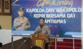 KAPOLDA KEPRI GELAR COFFEE MORNING: GANDENG DA’I KAMTIBMAS PERANGI DISINFORMASI DAN JAGA KONDUSIVITAS DAERAH KEPULAUAN RIAU