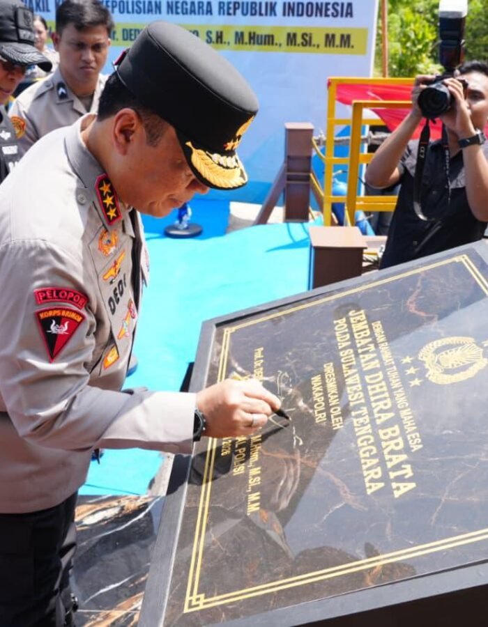 Wakapolri Resmikan Jembatan Perintis “Dhira Brata” Wujud Instruksi Presiden Prabowo