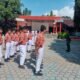 OSIS SMPN 2 Bulukerto Digembleng TNI Dari Koramil 21/Bulukerto