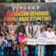 Ratusan paket sembako dibagikan kepada warga pra sejahtera dan keluarga anak stunting