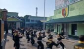 Tingkatkan Profesionalisme Prajurit, Kodim 0808/Blitar Rutin Gelar Latihan Pencak Silat Militer