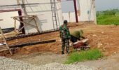 Babinsa Koramil Nguntoronadi Kawal Pembangunan KDKMP Desa Gebang