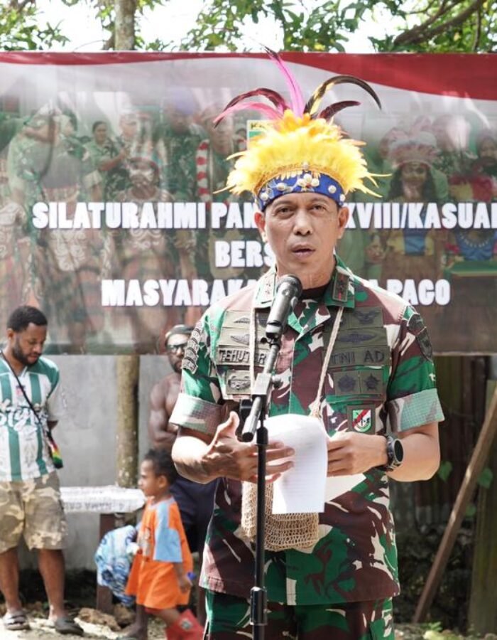 Silaturahmi Pangdam XVIII/Kasuari dengan Masyarakat Adat Lapago dan Meepago : Tinjau Kondisi Nyata dan Tangkap Aspirasi Masyarakat