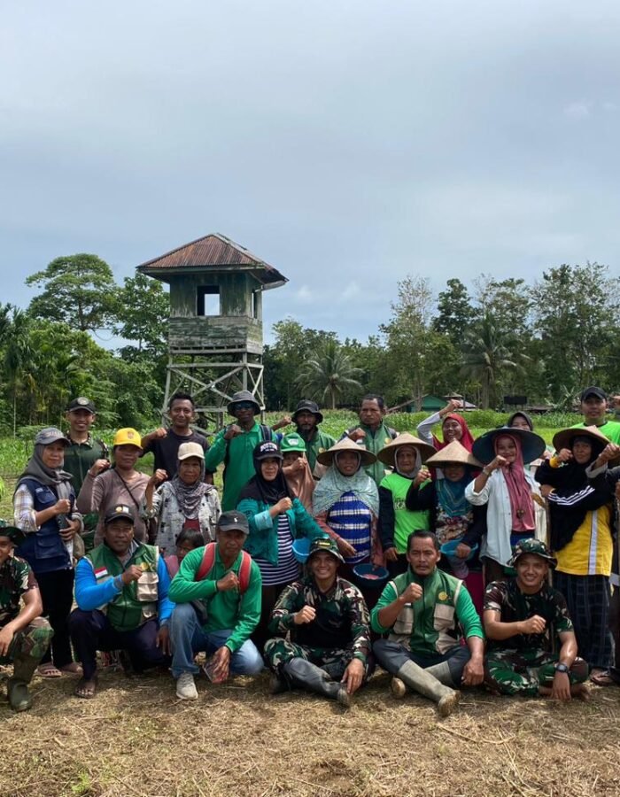 Bentuk Upaya Ketahanan Pangan, Satgas Yonif 643/Wns Tanam Jagung