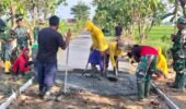 Tersisa 15 Hari, Semangat Tanpo Sambat Jadi Energi Satgas TMMD