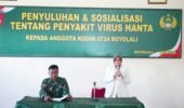 Waspada Hanta Virus, Kodim 0724/Boyolali Bekali Prajurit Pengetahuan Pencegahan Penyakit Menular